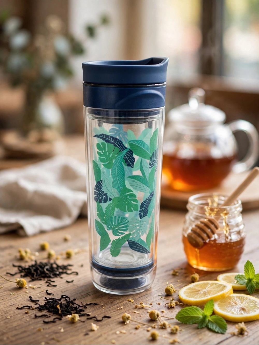 DAVIDsTEA Iced Tea Press - Tropical Print